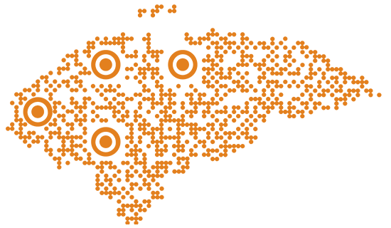 Mapa de Honduras
